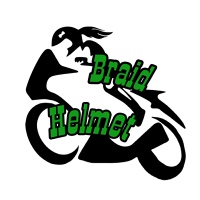 Braid Helmet (Мото хвосты, хвост для мотошлема)